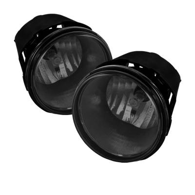 Spyder Auto - Spyder Auto 5039002 Halogen Fog Lights Black/Smoke for Chrysler/Dodge
