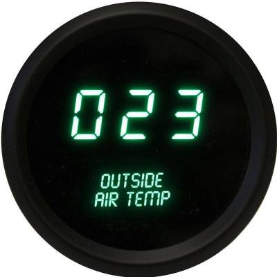 Intellitronix - Intellitronix LED Digital Outside Air Temperature Gauge 2-1/16" M9123G