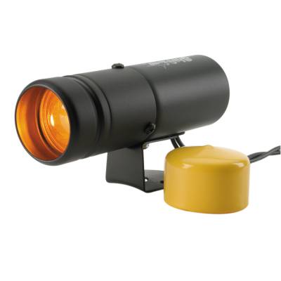 AutoMeter - AutoMeter 5334 Shift-Lite Pedestal Amber Shift Light Black