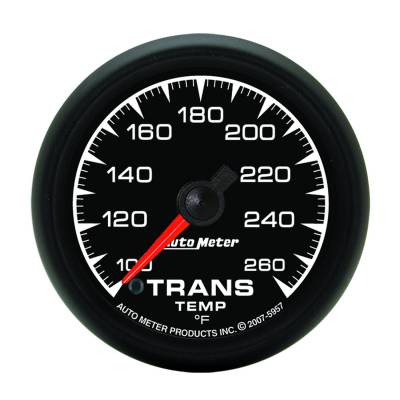 AutoMeter - AutoMeter 5957 ES Transmission Temperature Gauge 2-1/16" Full Sweep 100-260F
