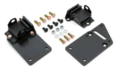 Trans-Dapt Performance - Trans-Dapt 4595 Swap Motor Mount LS Engine for SB Chevy Chassis 1" Offset