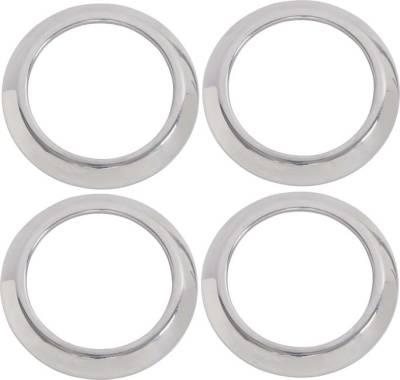 Kentrol - Kentrol 30004 Polished Air Vent Bezels 4pc for 07-10 Jeep Wrangler JK