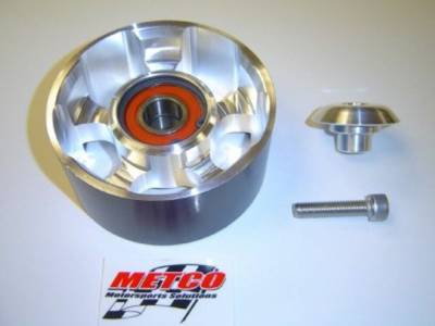 Metco Motorsports - Metco 100mm Billet Double Bearing Idler Pulley Cobra/Lightning MIP-100D