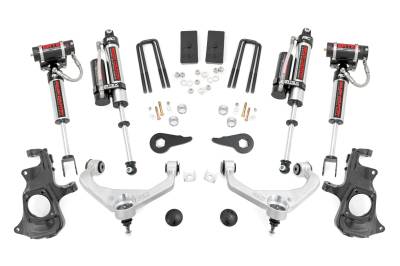 Rough Country Suspension Systems - Rough Country 95750 3.5" Vertex Knuckle Lift Kit 11-19 Silverado/Sierra 2500HD