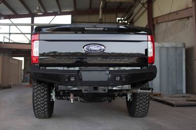 Addictive Desert Designs - Addictive DD R167301280103 HoneyBadger Rear Bumper for 17-19 Ford SD