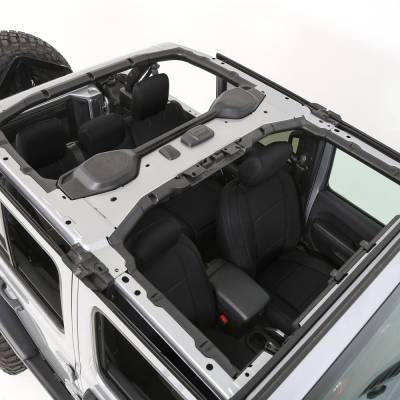 Smittybilt - Smittybilt 472101 Neoprene Seat Cover Front/Rear Black for 18-26 Wrangler JL