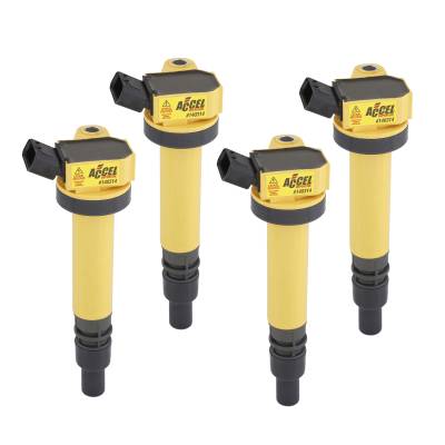 ACCEL - ACCEL 140314-4 Direct Ignition Coil Kit for Toyota 1.8L I4 4Pc