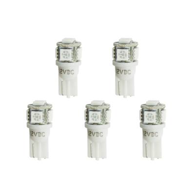 AutoMeter - AutoMeter 3288-K T3 Wedge White 5 Pack LED Bulb Replacement