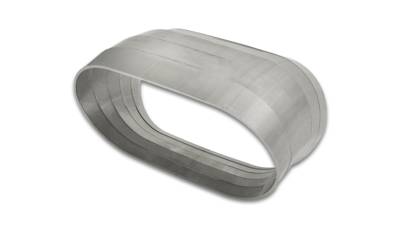 Vibrant Performance - Vibrant 13586 45-DEG Vertical Plane Oval Pie Cuts Nominal Tube Size 3.5"