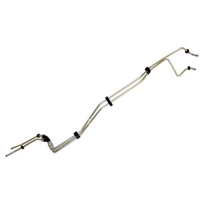Crown Automotive Jeep Replacement - Crown Automotive 55056624AD Transmission Cooler Hose Set for Jeep Wrangler JK