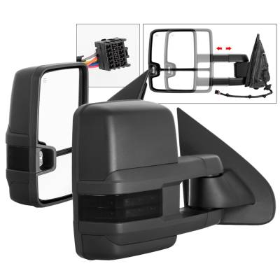 Spyder Auto - Spyder Auto 9936739 XTune Door Mirror Set