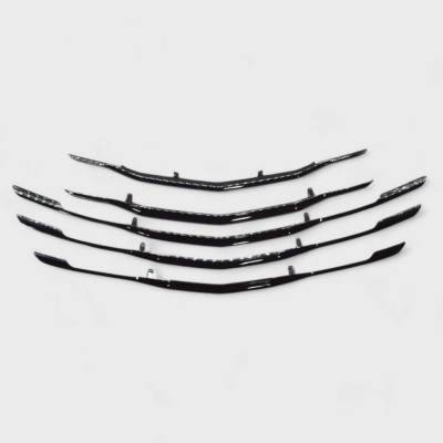 Trim Illusion - Trim Illusion ABS6504BLK Black Front Grille Overlay for 19-25 Chevy Malibu