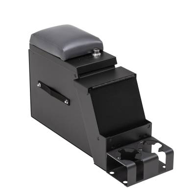 Tuffy Security Products - Tuffy Security 024-C03 Universal Center Console Deluxe Stereo Gray 6.5" Wide