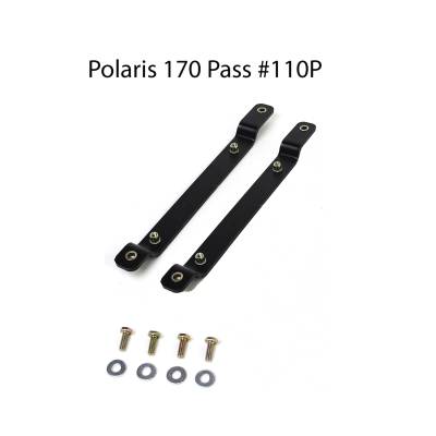 Simpson Safety - Simpson Safety 110P RH Front UTV Seat Mount Black for Polaris RZR 170