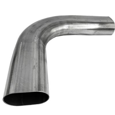 Granatelli Motor Sports - Granatelli Motorsports 313537 3" Oval Exhaust Tubing Horizontal