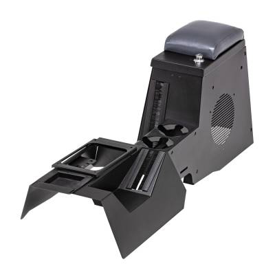 Tuffy Security Products - Tuffy Security 066-C03 Center Console Full-Speaker for 97-06 Jeep Wrangler TJ