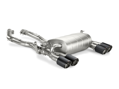 Akrapovic - Akrapovic M-BM/T/8H Slip-On Line Titanium Exhaust for 14-20 BMW M3/M4 F80/F82