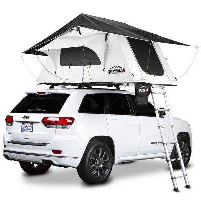 AirBedz - AirBedz PPI-TNT1.4WB_BW TNT1.4 Series Off White w/Black Trim Roof Top Tent