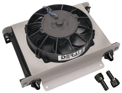 Derale - Derale 13760 25-Row Hyper-Cool Remote Cooler -6AN