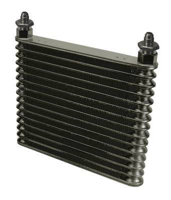 Derale - Derale 13751 15-Row Atomic Cool Plate & Fin Replacement Cooler -6AN
