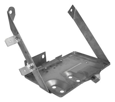 RT Offroad - RT Offroad RT34087 Stainless Steel Battery Tray for 76-86 Jeep CJ5/CJ7/CJ8