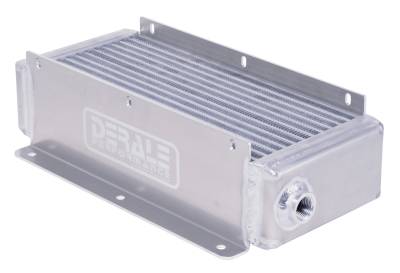 Derale - Derale 61178 11-Row Hi-Flow Racing Remote Fluid Cooler 7/8-14 UNF O-Ring