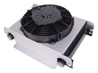Derale - Derale 13764 25-Row Hyper-Cool Remote Cooler 7/8-14 O-Ring