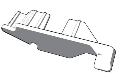 Truxedo - Truxedo 1117467 Header End Plug Kit Rear for Kits Mfg 2008 & Newer Lo Pro/Deuce