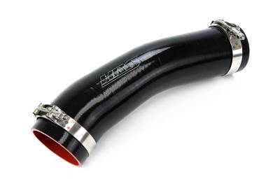 HPS Performance - HPS 57-1289-BLK Black Air Intake Kit Post MAF Hose for 96-97 Lexus LX450 FJ80