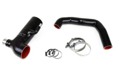 HPS Performance - HPS 57-1293-BLK Black Air Intake Kit Post MAF Hose for 13-20 Subaru BRZ