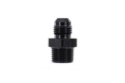 HPS Performance - HPS AN816-8-M2215 -8AN Flare To NPT/M22X1.5 Metric Adapter Straight Black