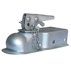 Husky Towing - Husky Towing 87071 2.5" Channel Mount Bolt-On 2000 lb 1-7/8" Ball Wedge Latch