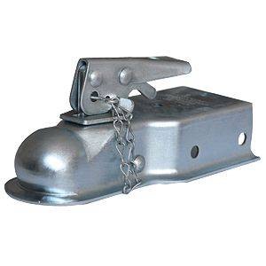 Husky Towing - Husky Towing 87072 3" Channel Mount Bolt-On 2000 lb 1-7/8" Ball Wedge Latch
