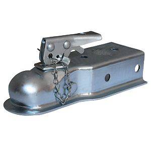 Husky Towing - Husky Towing 87075 3" Channel Mount Bolt-On 3500 lb 2" Ball Wedge Latch