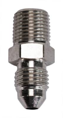 SpeedFx - SpeedFX 560316E Adapter Fitting -3AN x 1/8 NPTF Straight Electro Nickel EACH