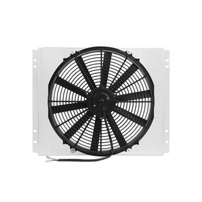 Mishimoto - Mishimoto MMFS-MUS-67K Alu. Fan Shroud w/Controller for 67-70 Ford Mustang