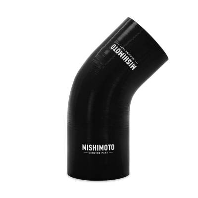 Mishimoto - Mishimoto MMCP-R45-2025BK 45Deg Silicone Transition Coupler 2.00"-2.50" Black
