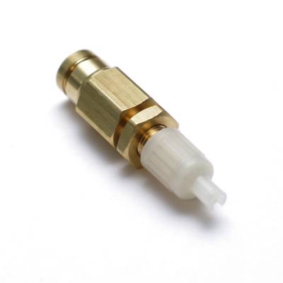 Ridetech - Ridetech 31957005 Air Valve 1-Way Steel Natural for 1/4" Hose Push To Connect