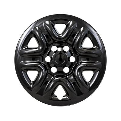 Coast To Coast - Coast To Coast IWCIMP103BLK Wheel Skin 18" 6-Spoke Snap-On Gloss Black ABS 4pc