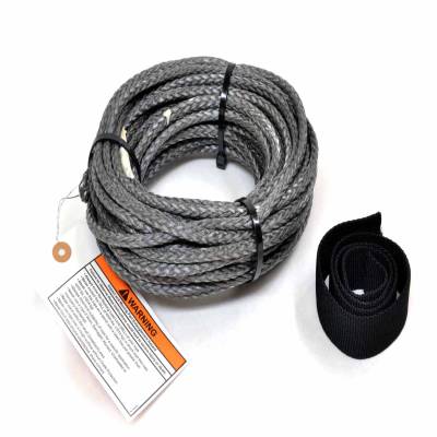 Warn - Warn 78388 Synthetic Winch Rope 7/32" 5.6mm x 50' 15.2m
