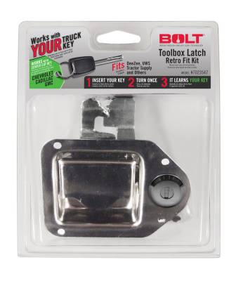 BOLT - BOLT 7023547 TOOLBOX LATCH GM CENTER CUT