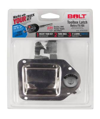BOLT - BOLT 7023550 TOOLBOX LATCH Ford SIDE CUT