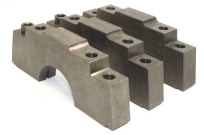 PRW - PRW 1745402 Billet Steel Main Caps for 66-90 Chevy 396-454 2-Bolt To 4-Bolt Conv