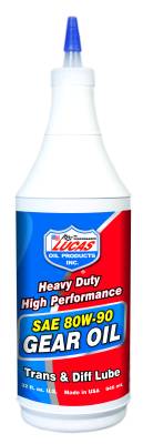 Lucas Oil Products - Lucas Oil Products 10043 SAE 80W-90 Heavy Duty Gear Oil