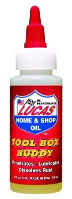 Lucas Oil Products - Lucas Oil Products 10070 Tool Box Buddy counter display w/Bottles