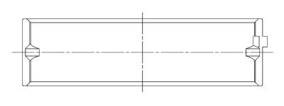 ACL Race Series - ACL Race 5M1038H-STD Pontiac Stutz 400 Crankshaft Bearing