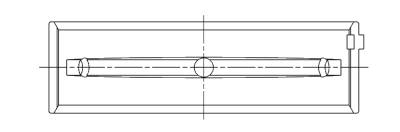 ACL Race Series - ACL Race 5M8309HXOS2-STD Crankshaft Bearing for Subaru/Saab 2.0 2.2 2.5
