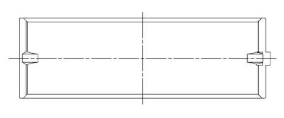 ACL Race Series - ACL Race 5M829HNC-10 Chevy Excalibur GMC Iso Crankshaft Bearing