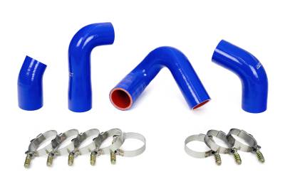 HPS Performance - HPS 57-1708-BLUE Aramid Silicone Replaces Transmission Oil Cooler Coolant Hose