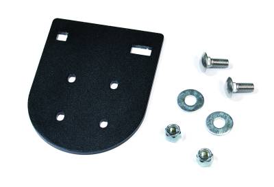 TeraFlex - TeraFlex 4838255 HD Hinged Carrier RotopaX Adapter Black for 07-18 Wrangler JK